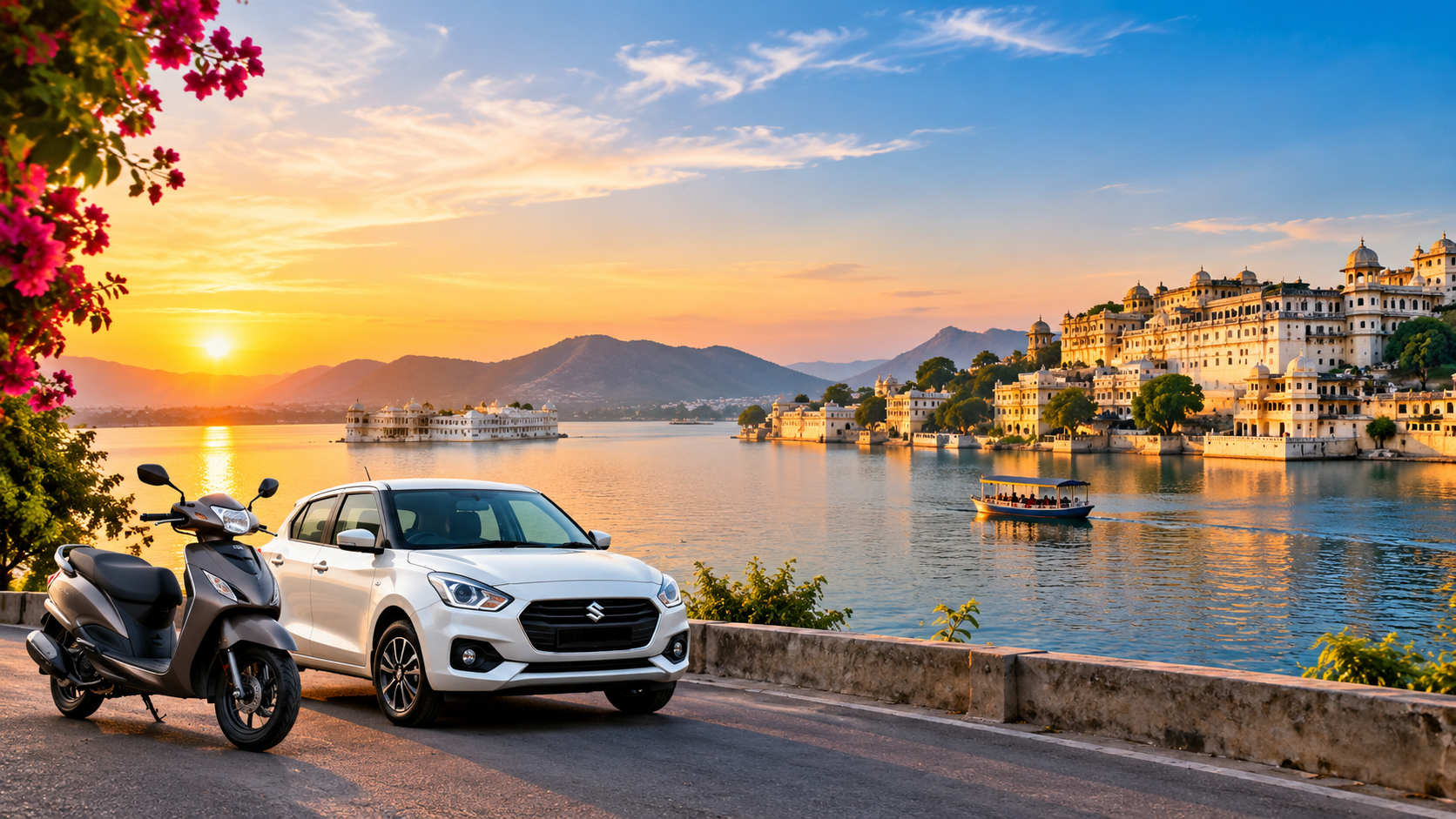Bike and Car Rental in Udaipur